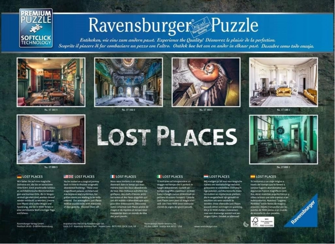 Ravensburger Puzzle Verlorene Orte: Irrenhaus 1000 Teile