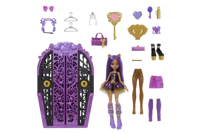 Barbie Skulltimate Secrets Clawdeen Puppe