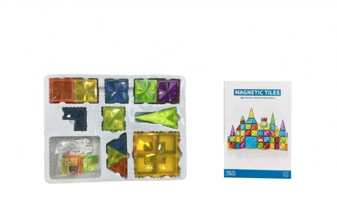 Magnetische Baukasten für Kinder - 75 Teile