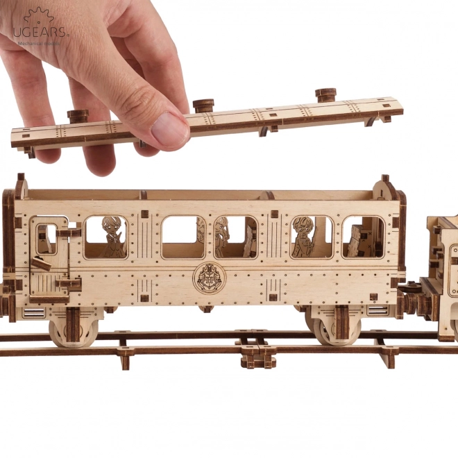 Ugears 3D Holzmechanisches Puzzle Harry Potter Hogwarts Express