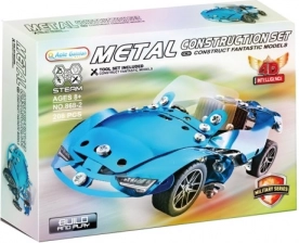 Metallbaukasten Rennwagen 208 Stück