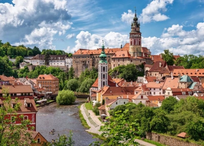 Puzzle Český Krumlov 1000 Teile