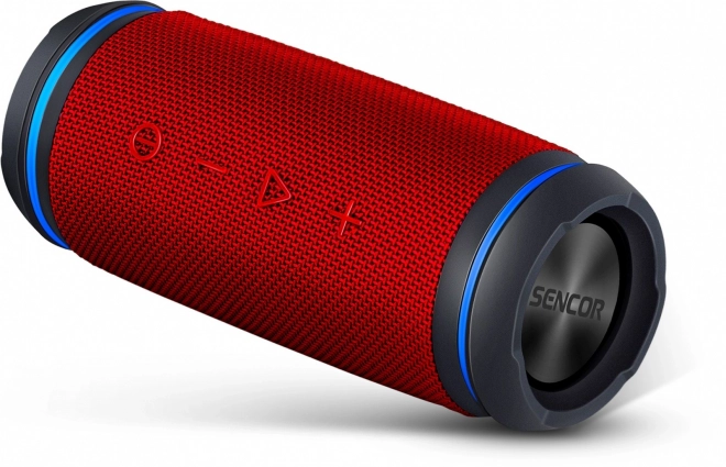 Roter Bluetooth-Lautsprecher mit NFC und IPX6