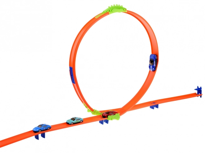 Parkhaus und Looping-Strecke 2-in-1 Spielset