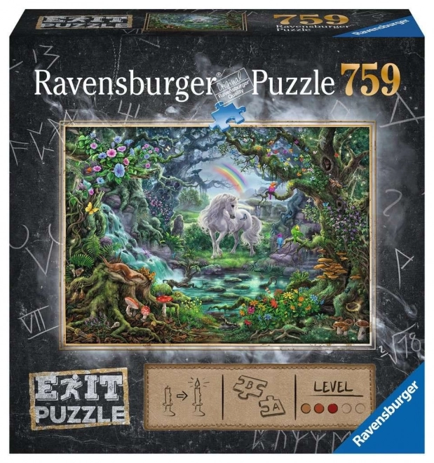 Ravensburger Puzzle Ausbruch: Einhorn