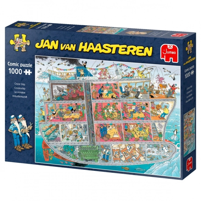 JUMBO Puzzle JvH Kreuzfahrtschiff 1000 Teile