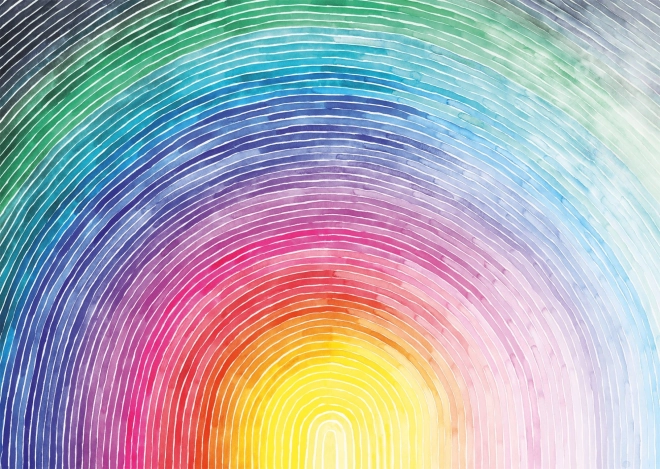 Puzzle Aufgehender Regenbogen 1000 Teile