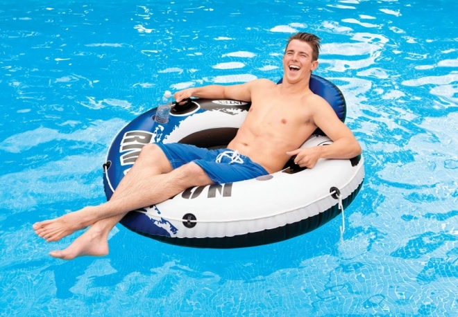 Intex Aufblasbarer Schwimmring mit Sitz und Griffen
