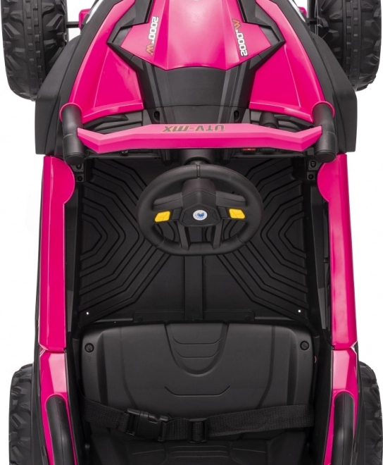 Kinder-Elektroauto Buggy Madman UTV-MX rosa
