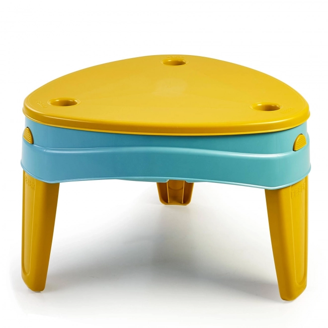 Feber Kindertisch mit Wasser- und Sandkasten 4-in-1