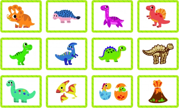 Magnetisches Puzzle Dinosaurier von Tooky Toy