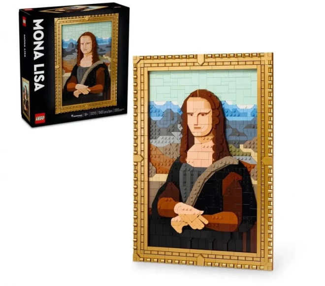 Lego Art Mona Lisa Meisterwerk Bauset