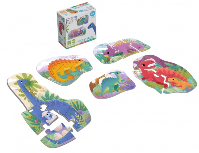 Véééliké Puzzle Dinosaurier