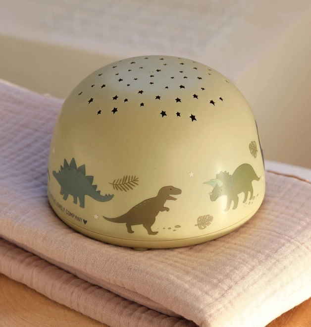 A Little Lovely Company Lampe mit Projektor – Dinosaurier