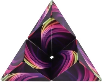 Magnetischer Regenbogen-Würfel-Logikspiel