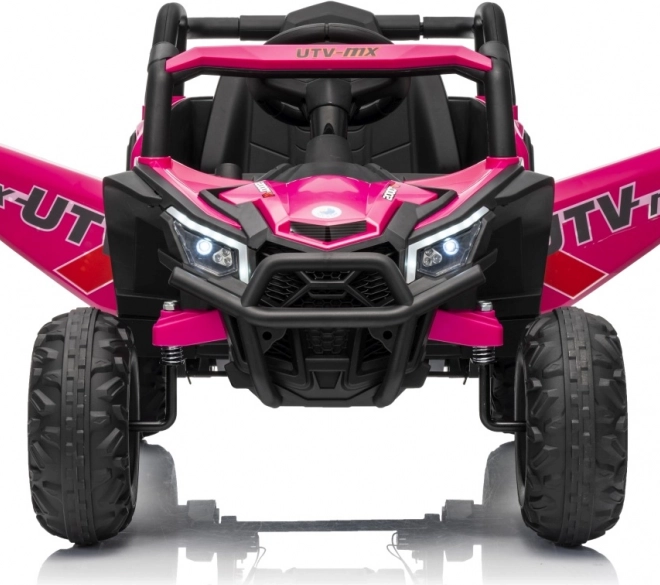 Kinder-Elektroauto Buggy Madman UTV-MX rosa