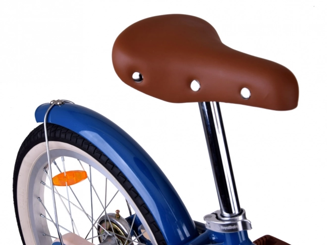 Schönes Stadt-Kinderfahrrad mit Korb 18"