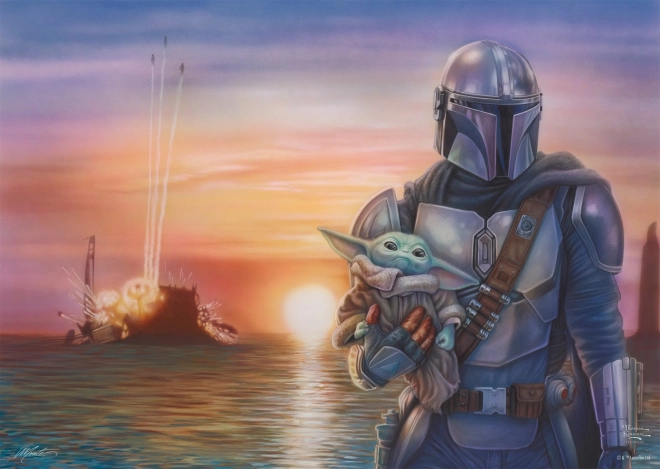 Schmidt Puzzle Mandalorian, 1000 Teile