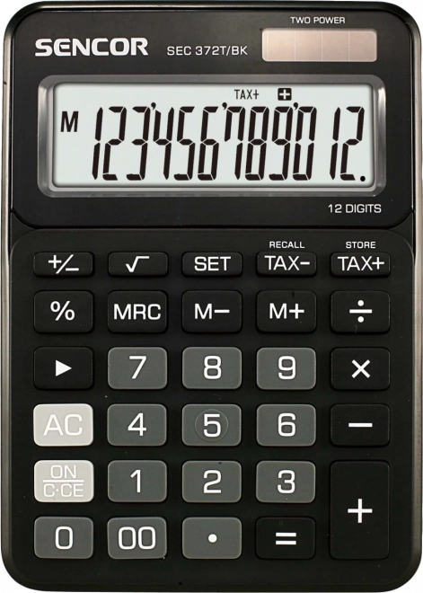 Tischrechner mit 12-stelligem LCD-Display