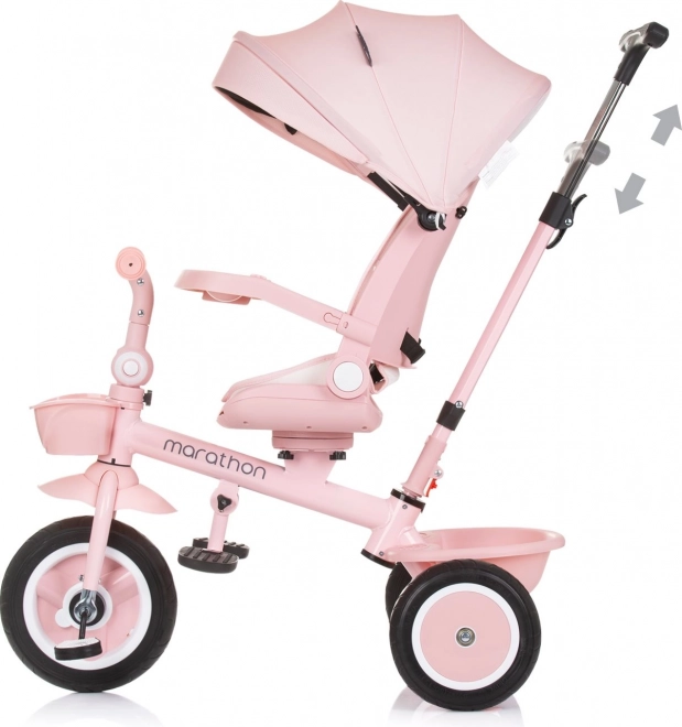 Dreirad mit Verdeck Marathon 2v1 Flamingo
