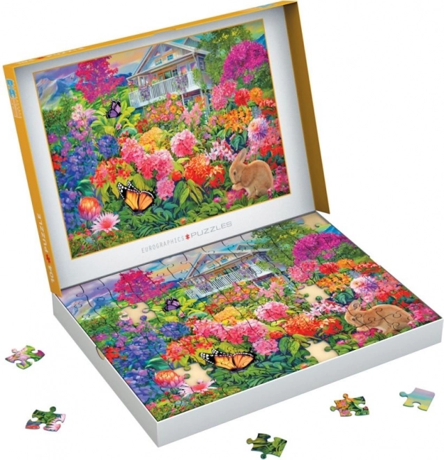 Puzzle Kaninchengarten 104 Teile