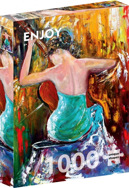 Puzzle ENJOY Rhapsodie in Blau 1000 Teile
