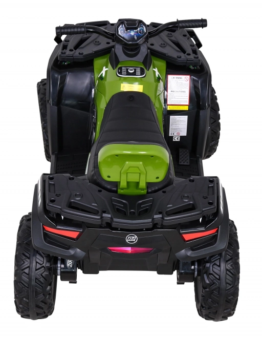 Kinder Elektro-Quad XT-Speed 4x4 grün mit EVA-Rädern und LED-Lichten
