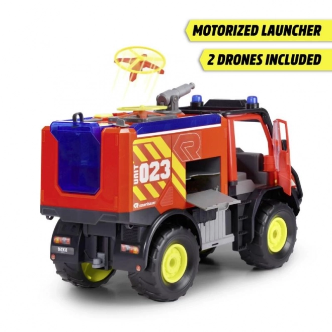 Feuerwehrauto Mercedes-Benz Unimog U530 mit Effekten
