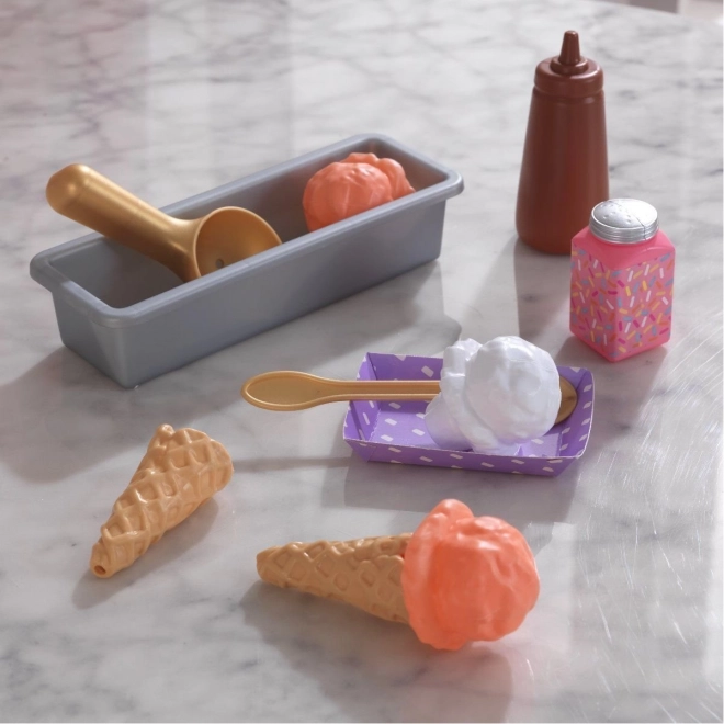 KidKraft Create & Cook: Pfirsicheis am Stiel Set