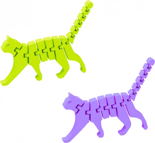 Puzzle Katze Fidget 3D Puzzle