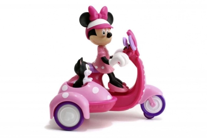 Minnie Scooter mit Seitenwagen und Figur