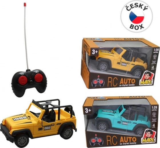 Auto Jeep mit Fernsteuerung - Schwarz