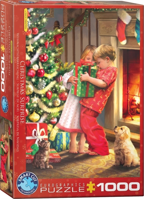 Eurographics Puzzle Weihnachten Überraschung 1000 Teile