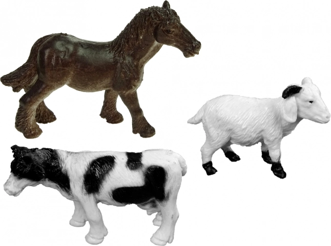 Realistische Figuren von Nutztieren