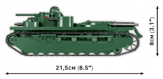 Konstruktionsset Panzer Vickers A1E1 Independent