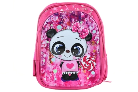 Kinder-Rucksack mit Panda-Motiv