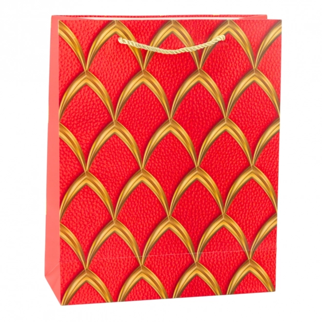 Elegante Geschenktasche mit goldenen Verzierungen