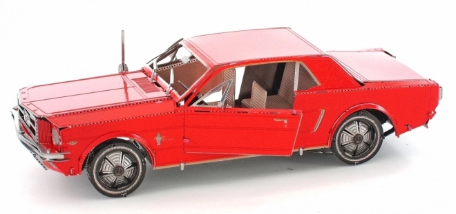 Metal Earth 3D Puzzle Ford Mustang 1965 Rot