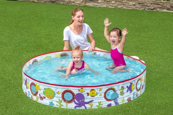 Bestway Kinder Pool mit Korallenriff Motiv