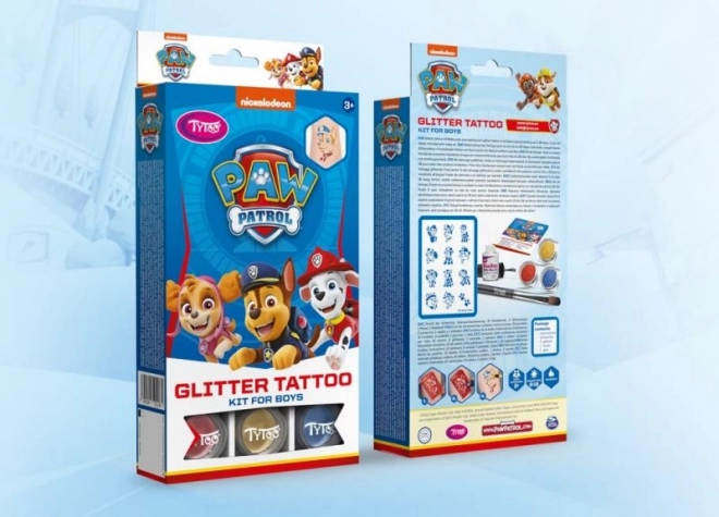 TyToo Glitzertattoos PAW Patrol für Jungen