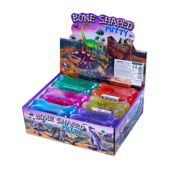 Knetmasse mit Dinosaurier
