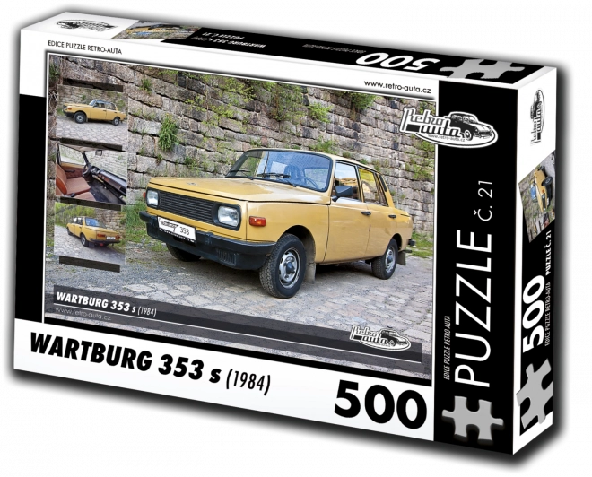 Tolles Puzzle der Oldtimer Retro-Autos - Wartburg 353
