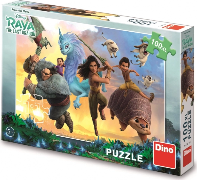 Puzzle mit Raya 100 XL Teile