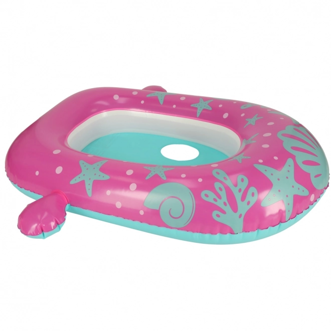 BESTWAY 34091 Kinder aufblasbares Boot mit Sitz und Verdeck rosa 1-2 Jahre 18 kg