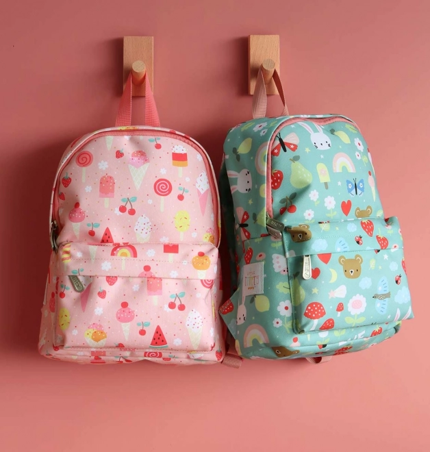 A Little Lovely Company Kleiner Kinderrucksack – Eiscreme
