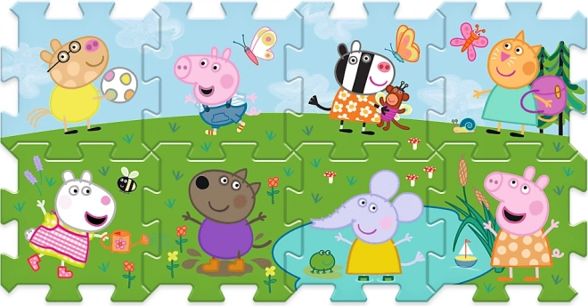 Puzzlematte Peppa Wutz