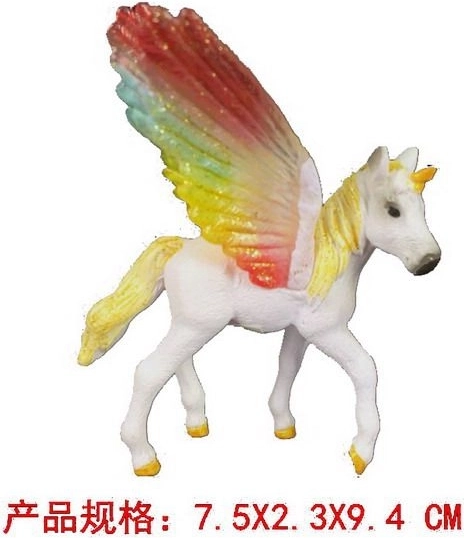Einhornfigur mit Flügeln