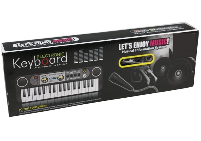 Elektrisches Keyboard mit Mikrofon für Kinder