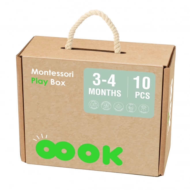 Tooky Toy großes Montessori-Sensorik-Set für Kleinkinder