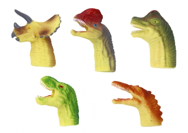 Gummifingerpuppen Dinosaurier Set